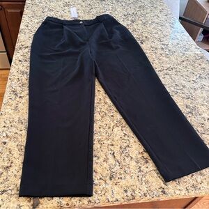 Top Shop Black Pleated Women’s Trousers